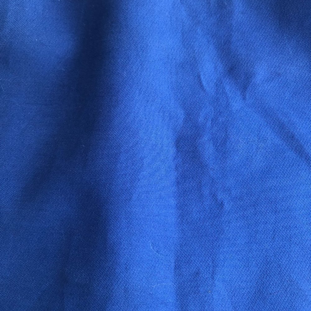 Y2K 12" J. Crew Double Serge Cobalt Blue Lined Pencil Skirt Women's size 4 - NEW - Picture 6 of 10